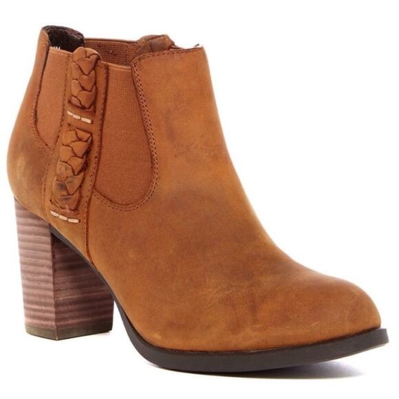Sperry Topsider 8 Womens NWOB Dark Brown Dasher Leah Booties - Picture 1 of 7